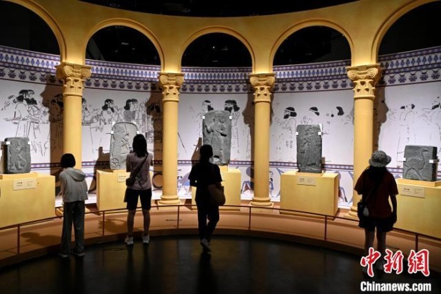 “叙利亚古代文物精品展”在广东省博物馆开幕