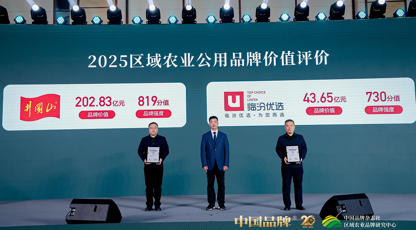 2025区域农业公用品牌价值评价
